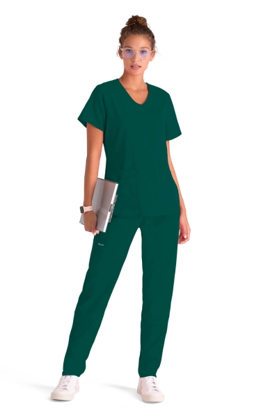 Halat medical Grey's Anatomy by Barco - Emma | Hunter Green - Img 5