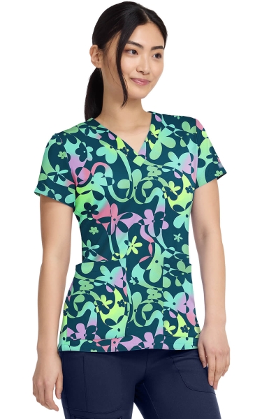 Halat Medical Med Couture - MC Prints | Dizzy Daisy - Img 4