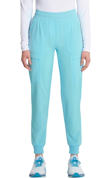Pantaloni Antimicrobieni Cargo Stretch Cherokee PROTX2® - Infinity | Cloud Blue - Img 1