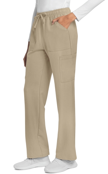 Pantaloni Medicali Antimicrobieni Cherokee PROTX2® - WW Originals Ultra | Khaki - Img 2