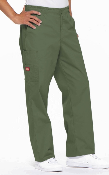 Pantaloni Medicali cu Talie Elastică EDS - Olive | Dickies. - Img 4