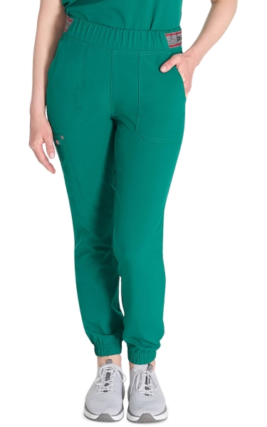 Pantaloni Medicali Jogger EDS NXT Dickies | Hunter Green - Img 1