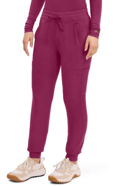Pantaloni Medicali Jogger Healing Hands Rhea - HH Works | Wine - Img 4