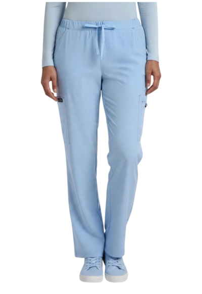 Pantaloni Medicali Koi Happiness - Holly | Heather Chambray - Img 1