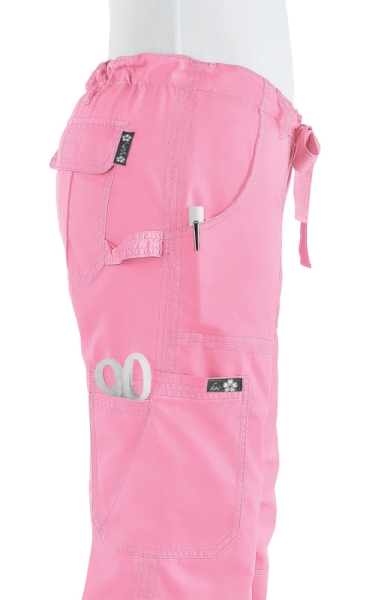 Pantaloni Medicali Koi Happiness Lindsey More Pink - Img 3