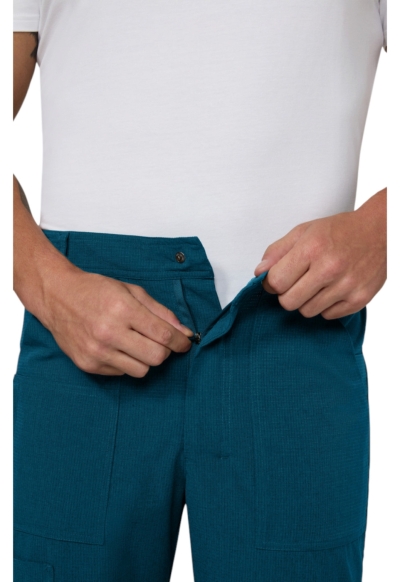 Pantaloni Medicali Koi Happiness Ondra - Solis | Caribbean Blue - Img 4
