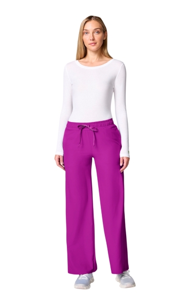 Pantaloni Medicali Wide Leg Insight - Back to the Fuschia | Med Couture - Img 8