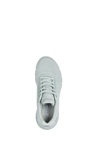 Pantofi Skechers dama - Bobs Flex - Flying Hi | Sage - Img 4