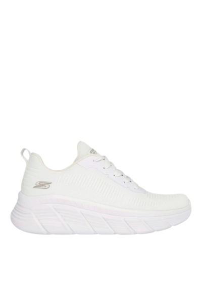 Pantofi Skechers dama - Bobs Flex - Flying Hi | White
