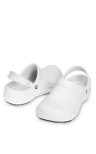 Saboți Crocs - Bistro Work Clog | White - Img 3