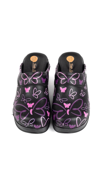 Saboți Medicali AirMax Terlik Sabo | Purple Butterfly - Img 3