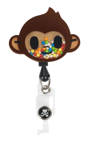 Suport Legitimație Retractabil Tokidoki - Monkey | Koi Happiness