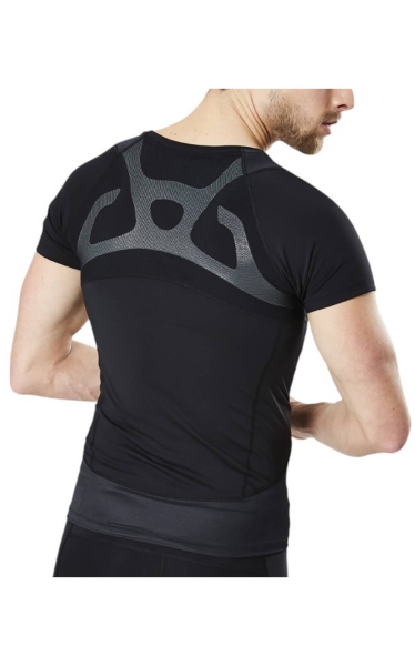 Tricou compresiv cu efect de răcire - Bodyvine | Grey - Img 2