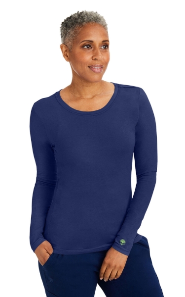 Bluză din Tricot cu Mânecă Lungă Melissa - Navy | Healing Hands - Img 4