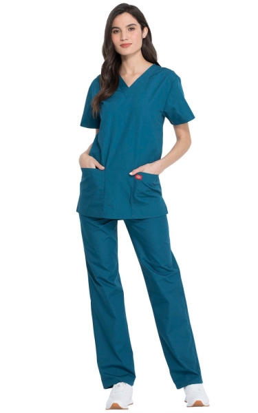 Costum Medical Unisex EDS - Carribbean Blue | Dickies - Img 2