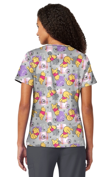 Halat Medical Cherokee - Disney Tooniforms | Honey Plaid - Img 3