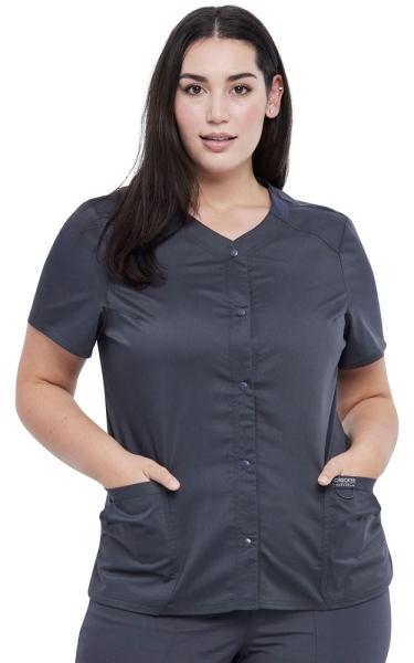 Halat Medical cu Capse - Pewter | Cherokee WW Revolution - Img 1
