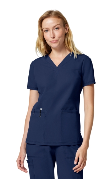 Halat Medical Damă Dickies FORGE - V-Neck | Navy - Img 7