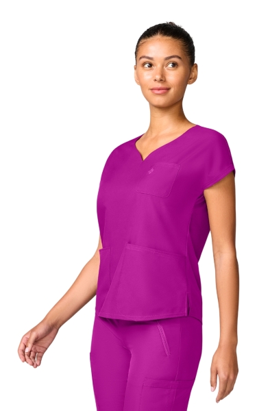 Halat Medical Damă Insight - Back to the Fuschia | Med Couture - Img 7