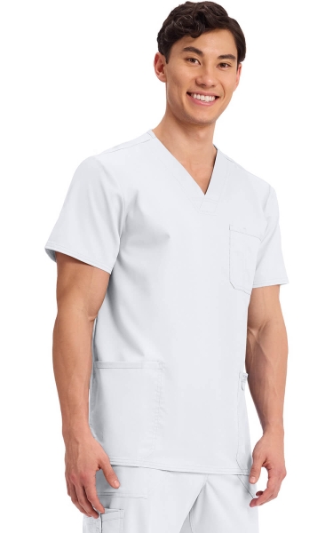 Halat Medical Flexibil pentru Bărbați Cherokee WW Revolution | Alb - Img 4