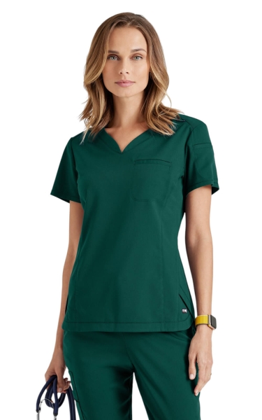 Halat medical Grey's Anatomy by Barco - Capri | Hunter Green