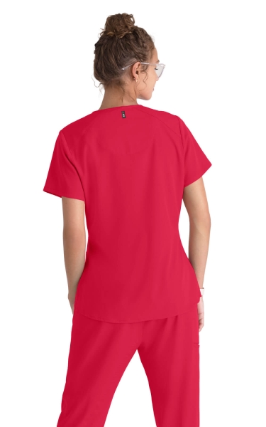 Halat medical Grey's Anatomy by Barco - Emma | Scarlet Red - Img 4