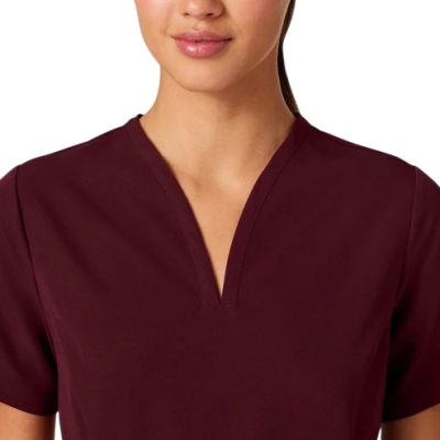 Halat Medical Jaanuu UltraLAST Fit&Flare – Calix | Burgundy - Img 3