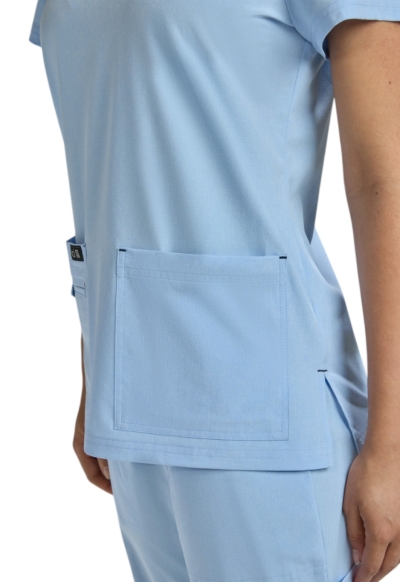 Halat Medical Koi Happiness - Becca | Heather Chambray - Img 5