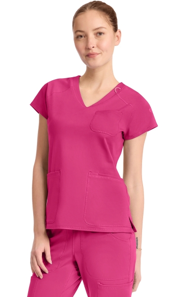 Halat Medical Med Couture - MC AMP Knit | Pink Power - Img 3
