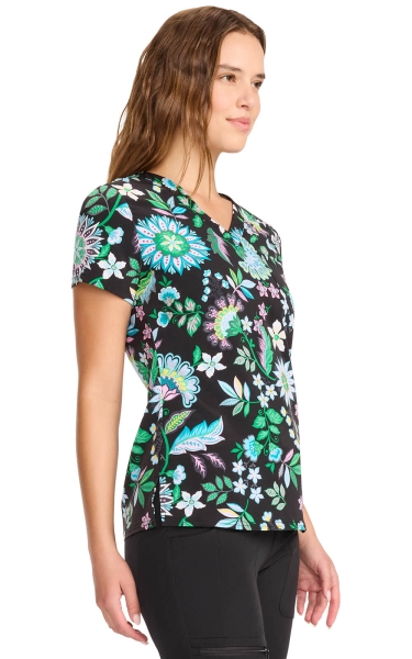 Halat Medical Med Couture - Mc Prints | Bohemian Bloom - Img 4