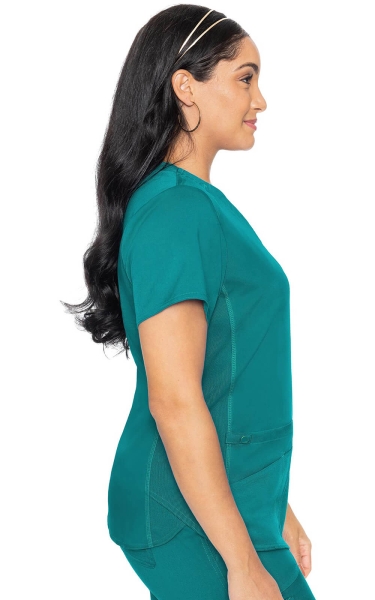Halat Medical Shirttail Med Couture - Mc Touch | Teal - Img 3