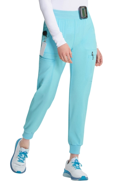 Pantaloni Antimicrobieni Cargo Stretch Cherokee PROTX2® - Infinity | Cloud Blue - Img 2