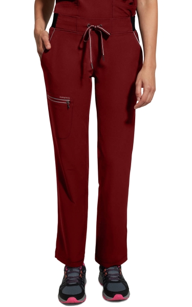 Pantaloni medicali Healing Hands Nisha - 360 | Garnet Red - Img 3