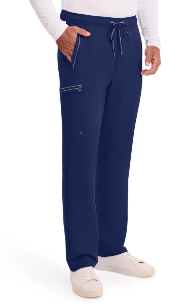 Pantaloni medicali Healing Hands Noah - 360 | Navy - Img 4