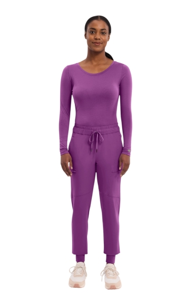 Pantaloni Medicali Jogger Healing Hands Naya - 360 | Plum Violet - Img 8