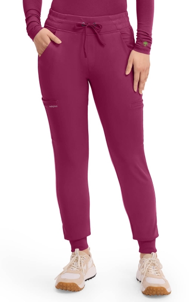 Pantaloni Medicali Jogger Healing Hands Rhea - HH Works | Wine