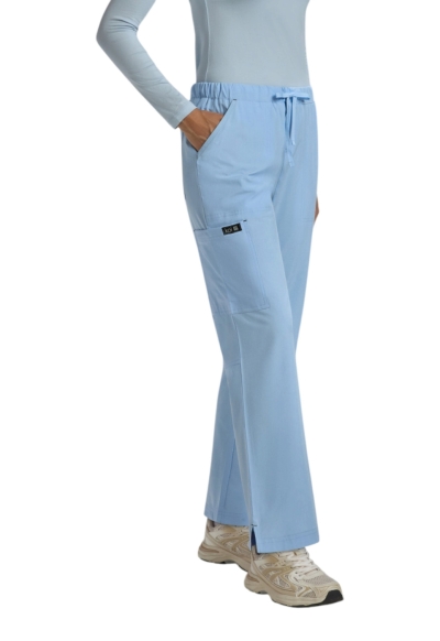 Pantaloni Medicali Koi Happiness - Holly | Heather Chambray - Img 2