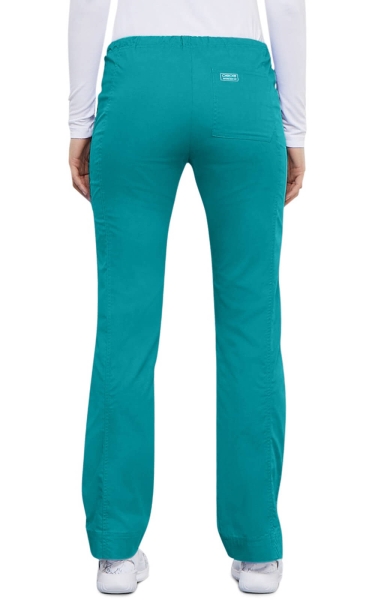 Pantaloni Medicali Slim - Cherokee WorkWear Core Stretch | Teal Blue - Img 2