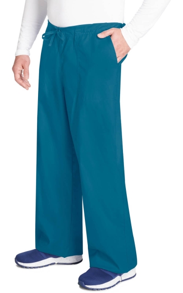 Pantaloni Medicali Unisex Cherokee - WW Core Stretch | Caribbean Blue - Img 3