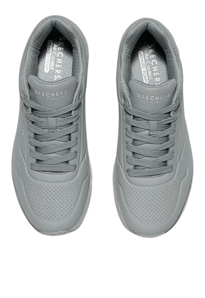 Pantofi Medicali Skechers bărbați - Uno Stand On Air | Light Grey - Img 5