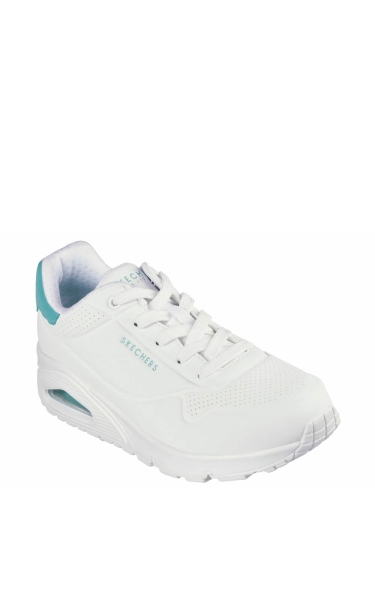 Pantofi Medicali Skechers dama - Uno Stand On Air | Alb - Img 5