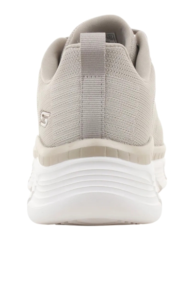 Pantofi Skechers dama - Bobs Flex - Flying Hi | Taupe/Gold - Img 6