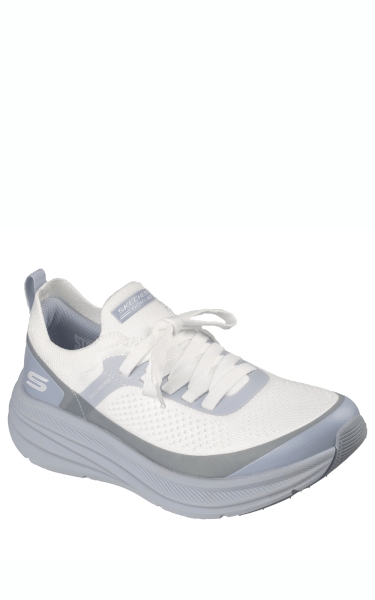 Pantofi Skechers dama - Bobs Skillz - Too Vital | White / Blue - Img 2