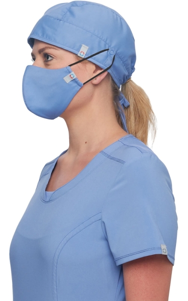 Set 5 Măști de Protecție Antimicrobiene Reutilizabile - Ciel | Cherokee - Img 2