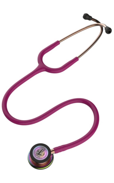 Stetoscop Littmann Classic III | Raspberry cu Capsulă Rainbow - Img 3