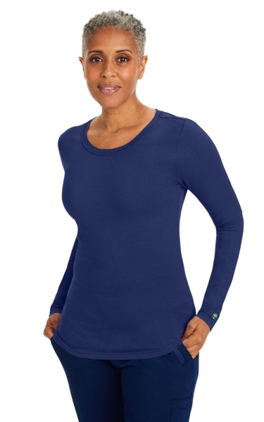 Bluză din Tricot cu Mânecă Lungă Melissa - Navy | Healing Hands - Img 5