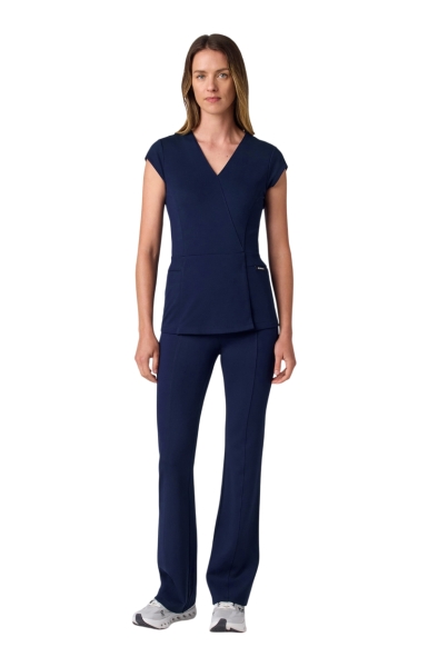 Bluză Medicală Jaanuu UltraSOFT – Isla | Midnight Navy - Img 6