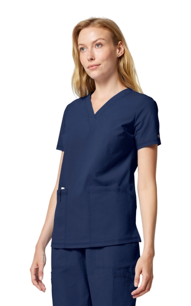 Halat Medical Damă Dickies FORGE - V-Neck | Navy - Img 4