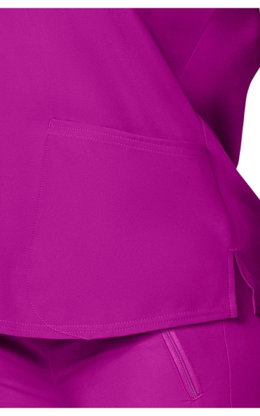 Halat Medical Damă Insight - Back to the Fuschia | Med Couture - Img 4