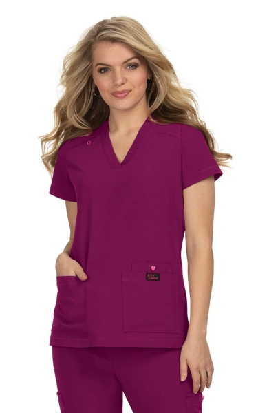 Halat medical Koi Happiness Freesia - Betsey Johnson | Raspberry - Img 1